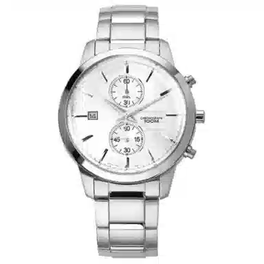 Seiko Chronograph 42.5mm White Dial
