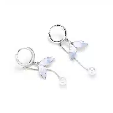 CAROMAY Sea Salt Ice Crystal Earrings
