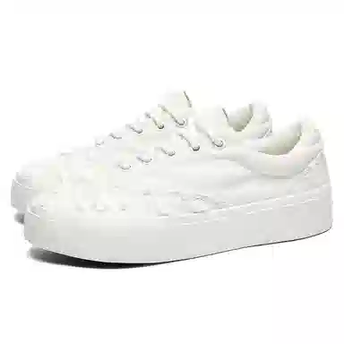 经典百搭 防滑耐磨增高 低帮 帆布鞋 男女同款