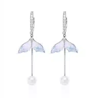 CAROMAY Sea Salt Ice Crystal Earrings