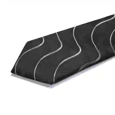 WILLIAM MILTON Striped Silk Tie