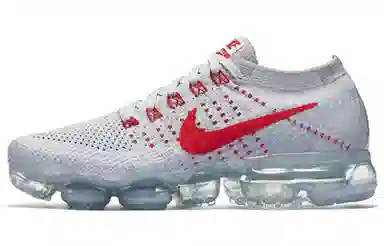 Nike Air VaporMax Pure Platinum University Red