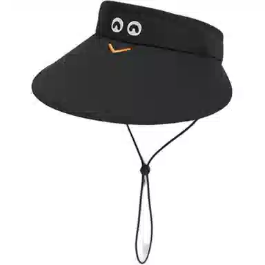 云朵工厂 种子表情空顶帽 聚酯纤维 防晒帽 女款