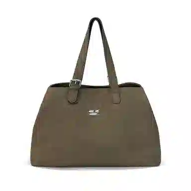 Crying Center Brown PU Bag