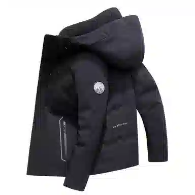 斯巴奴 加厚短款休闲时尚保暖羽绒服 男款