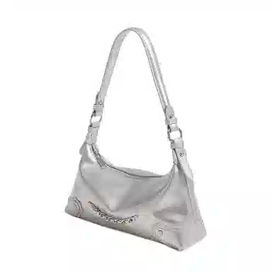 Jade en plus Silver/Black Handbag