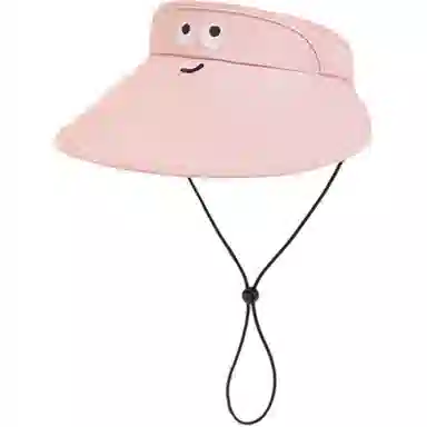 云朵工厂 种子表情空顶帽 聚酯纤维 防晒帽 女款