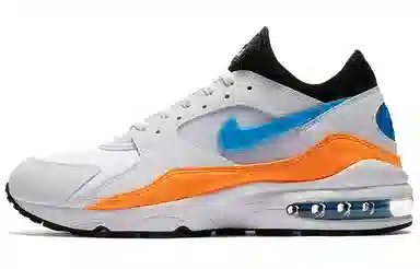 Nike Air Max 93 White Blue Orange