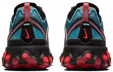 Nike React Element 87 Blue Chill Solar Red
