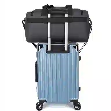 行途 旅行包轻便大容量独立鞋仓短途行李背包防泼水运动 牛津布 健身包 男女通用 多色