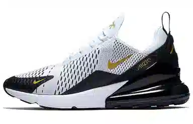 Nike Air Max 270 Black White Gold