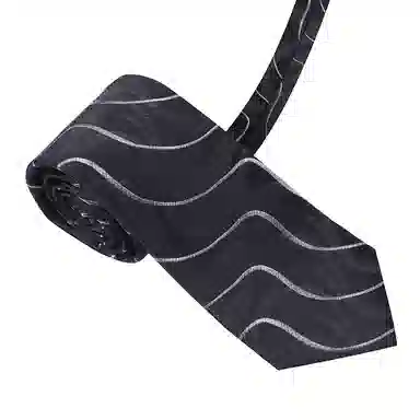 WILLIAM MILTON Striped Silk Tie