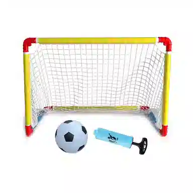宏登 儿童足球门铁架简易框架 小号足球球门网 玩具