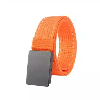 帝企鹅 帆布平滑扣休闲百搭尼龙简约加厚 腰带 男女同款情侣款