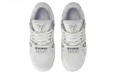 Louis Vuitton Trainer Maxi White Grey