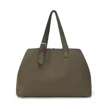 Crying Center Brown PU Bag