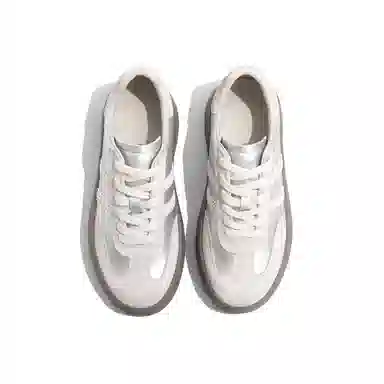 Lao Miao Low Top Silver