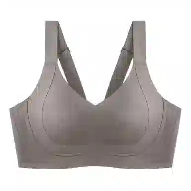 千奈美 全罩杯无痕大胸显小防下垂收副乳文胸 女款