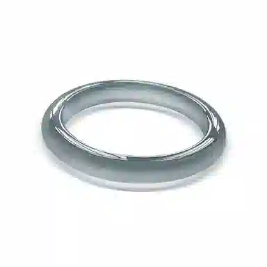 谧月珠宝 新中式库里蓝 复古国潮风冰透青蓝气质显白古风汉服旗袍 冰透清冷感典雅轻奢大气高级感精致 玛瑙 手镯 女款