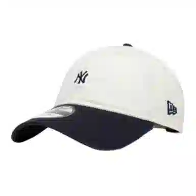 New Era NY Embroidered Cap White/Blue