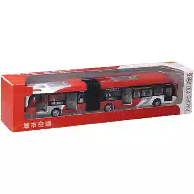 卡威 合金仿真 公交车 成品模型