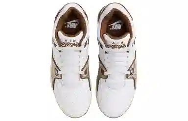 Stussy x Nike Air Flight 89 "White and Pecan"