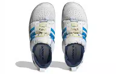 adidas Puffylette White Blue
