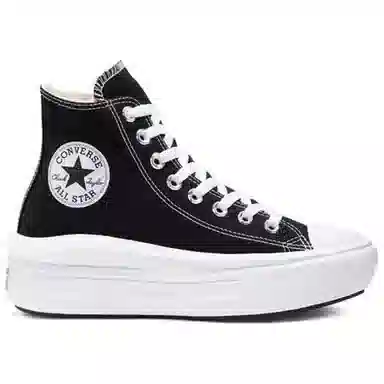 Converse Chuck Taylor All Star Move High Top Black White