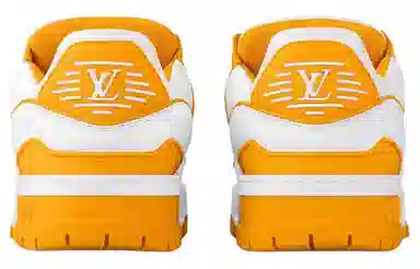 Louis Vuitton Trainer Maxi White Yellow