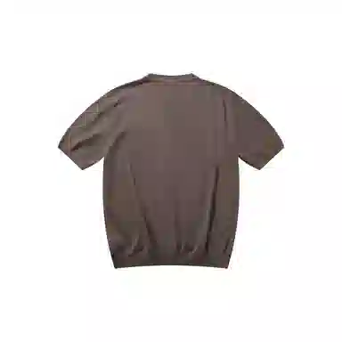 SHANTREE Summer Retro Crewneck Tee Khaki