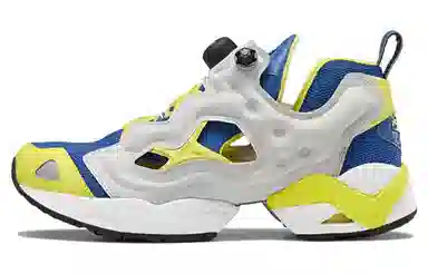 Reebok Instapump Fury 95 Blue Yellow Grey