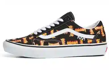Thrasher x Vans Old Skool Black Yellow