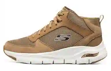 Skechers Arch Fit High Top Whiskey Brown