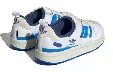 adidas Puffylette White Blue