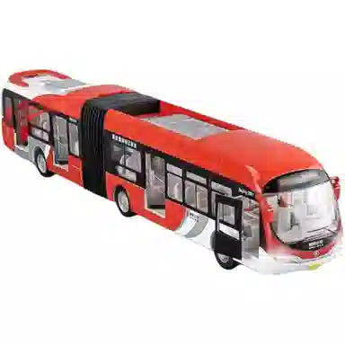 卡威 合金仿真 公交车 成品模型