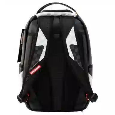 Sprayground Shark Mouth Checkered Backpack