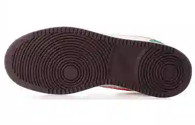 Nike Court Borough Mid White Green