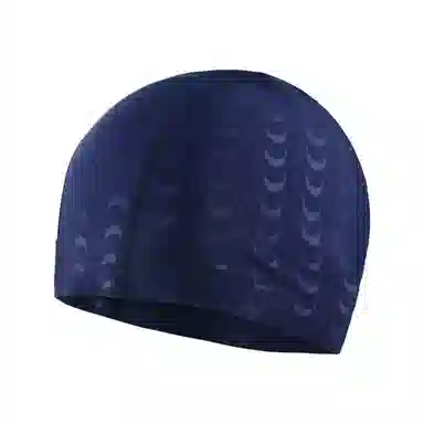 撞青春 泳帽布不勒头舒适护耳成人游泳 涤纶 泳帽 男款