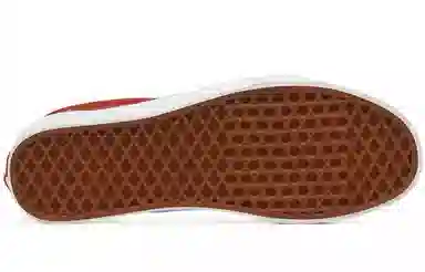 Vans Slip-On Checkerboard Classic White Red