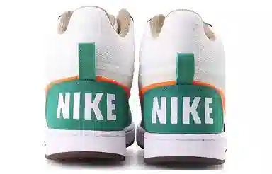 Nike Court Borough Mid White Green