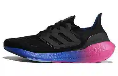 adidas Ultraboost 22 Black Blue Pink