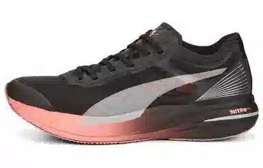 PUMA Deviate Nitro Elite Carbon Black Pink