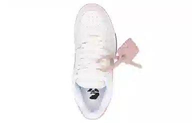 OFF-WHITE Out Of Office White Pink