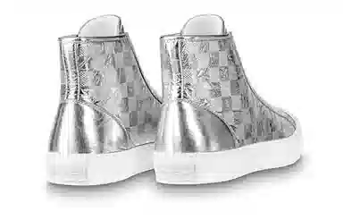 Louis Vuitton Tattoo High Top Silver