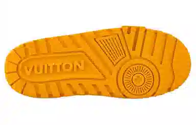 Louis Vuitton Trainer Maxi White Yellow