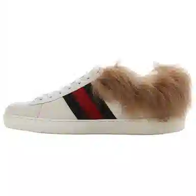 Gucci Ace Wool Embroidered Bee