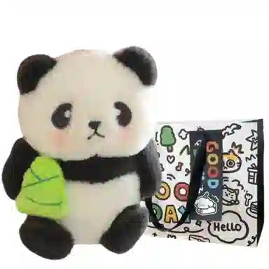 公主恋人 球球熊猫安抚布娃娃 玩偶 毛绒挂件