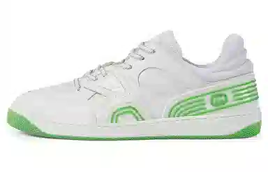Gucci Basket Low White Green