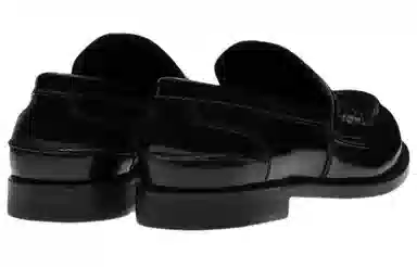 Miu Miu Penny Loafers Black