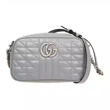 Gucci GG Marmont Camera Bag Grey